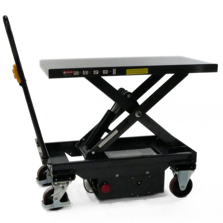 Table élévatrice mobile sur batterie