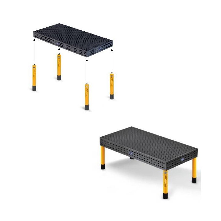 Pieds de table pour tables de soudure - Enomax